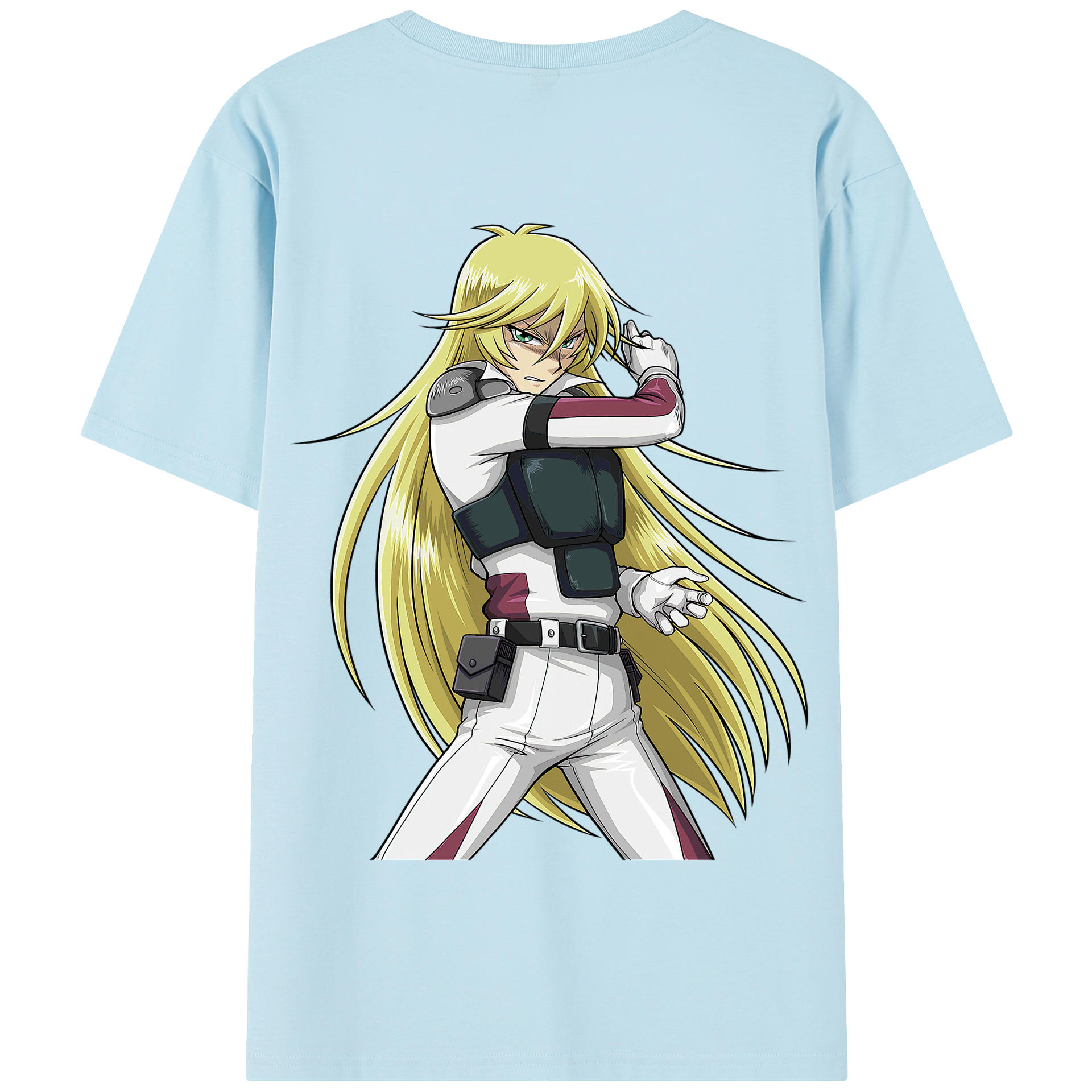 （画像用） 遊☆戯☆王 Yu-Gi-Oh! 綿100％半袖Tシャツ（背面プリント）